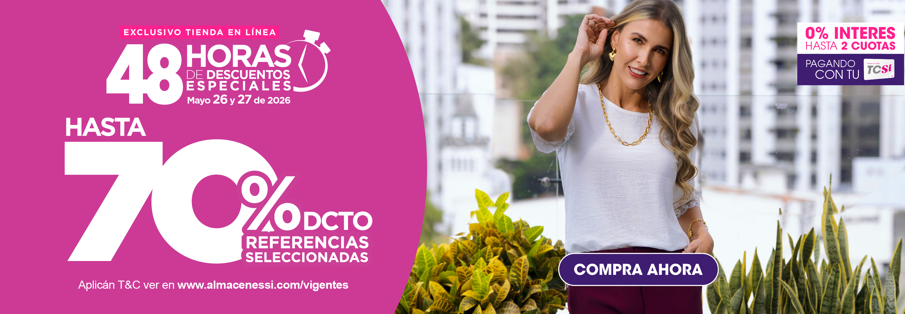 48 horas de descuento - Almacenes SI