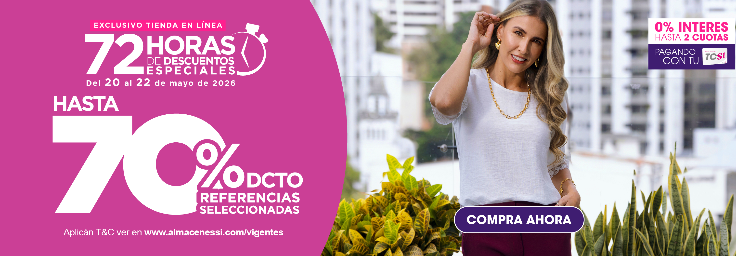 72 horas de descuento - Almacenes SI