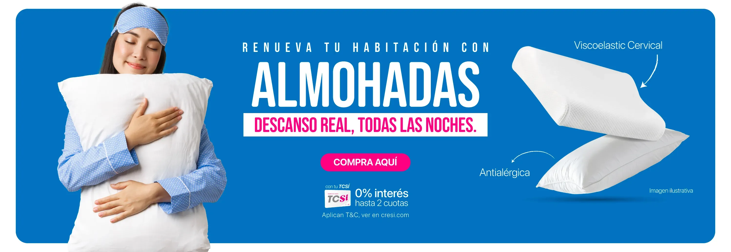 Almohadas - Almacenes SI