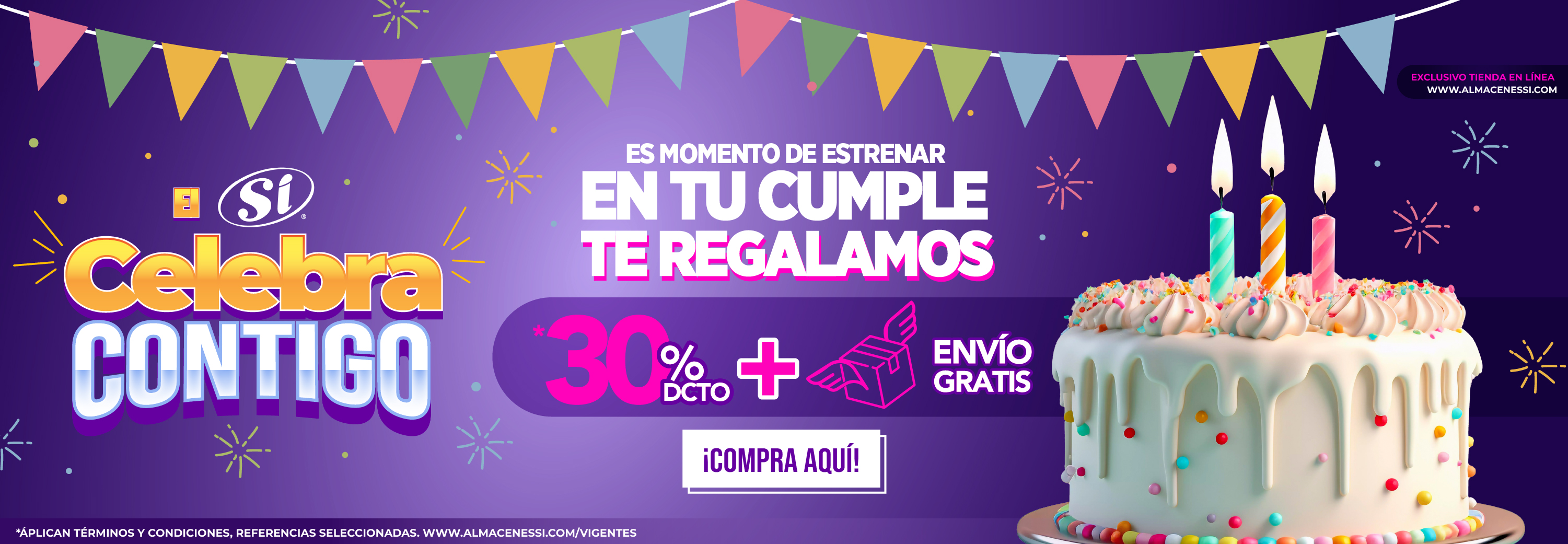 Cumpleaños - Almacenes SI