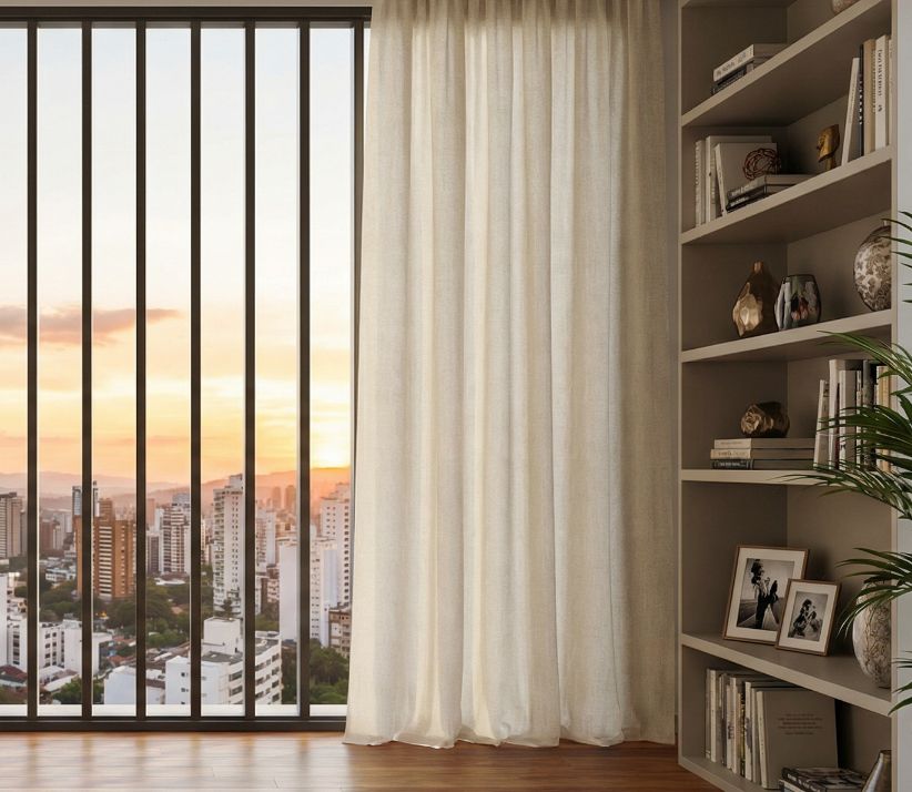 cortinas de panel y enrollables