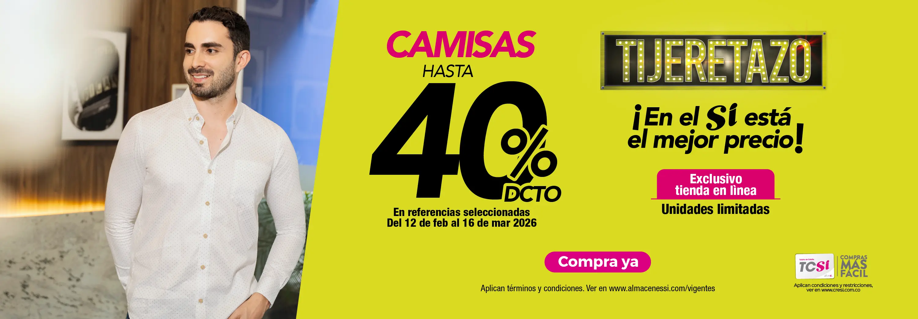 Camisas hombre - Almacenes SI