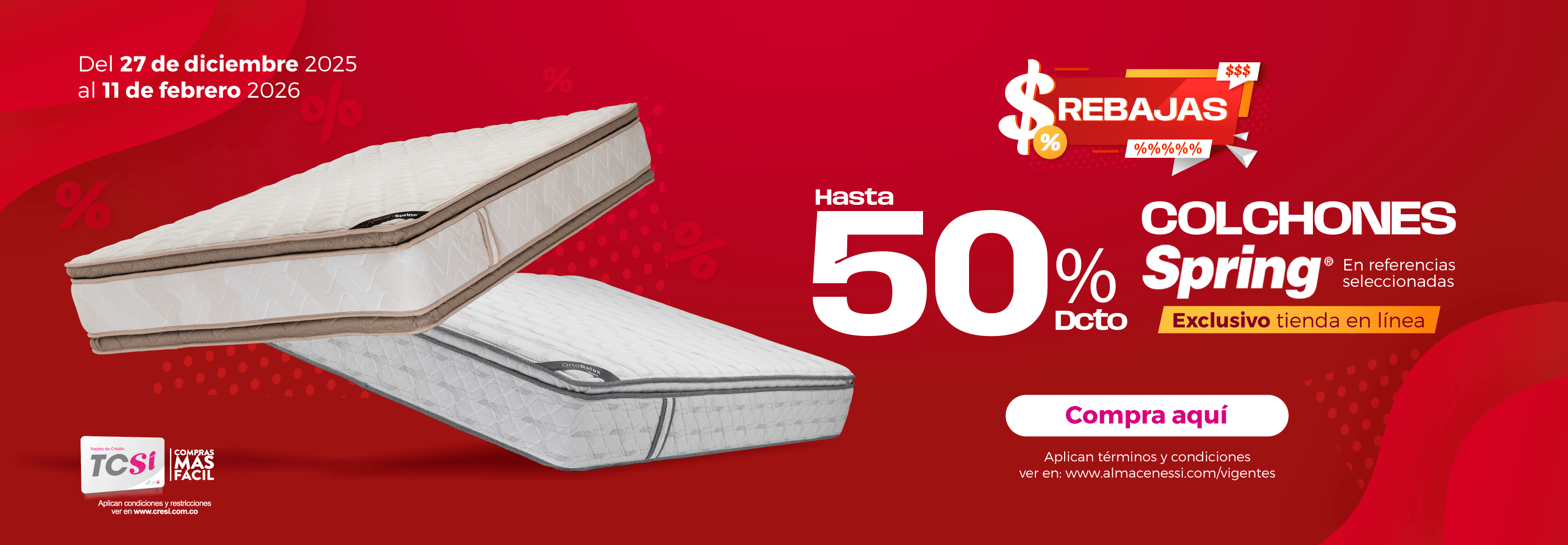 Colchones- Almacenes Si