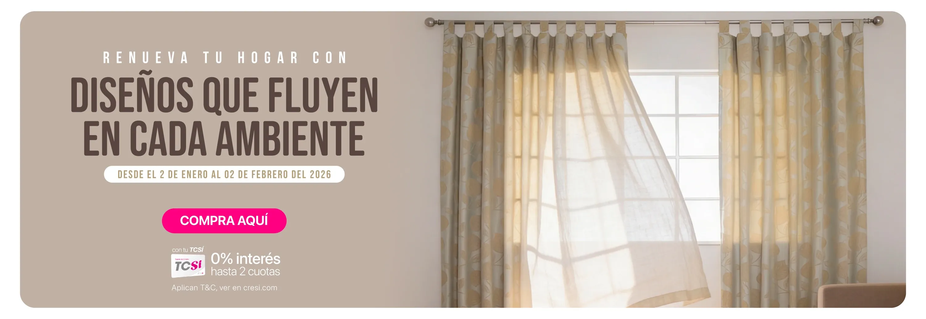 Cortinas - Almacenes SI