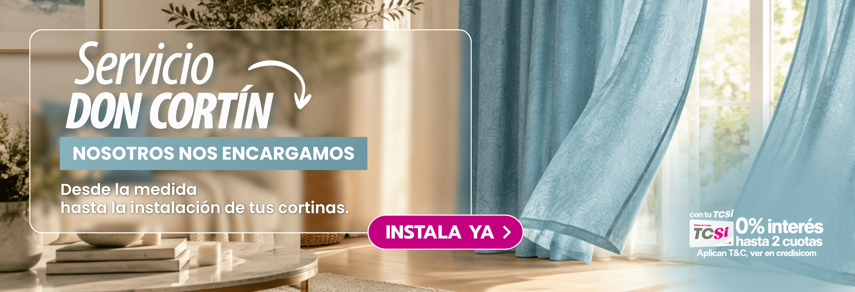 Servicio don cortin - Almacenes SI