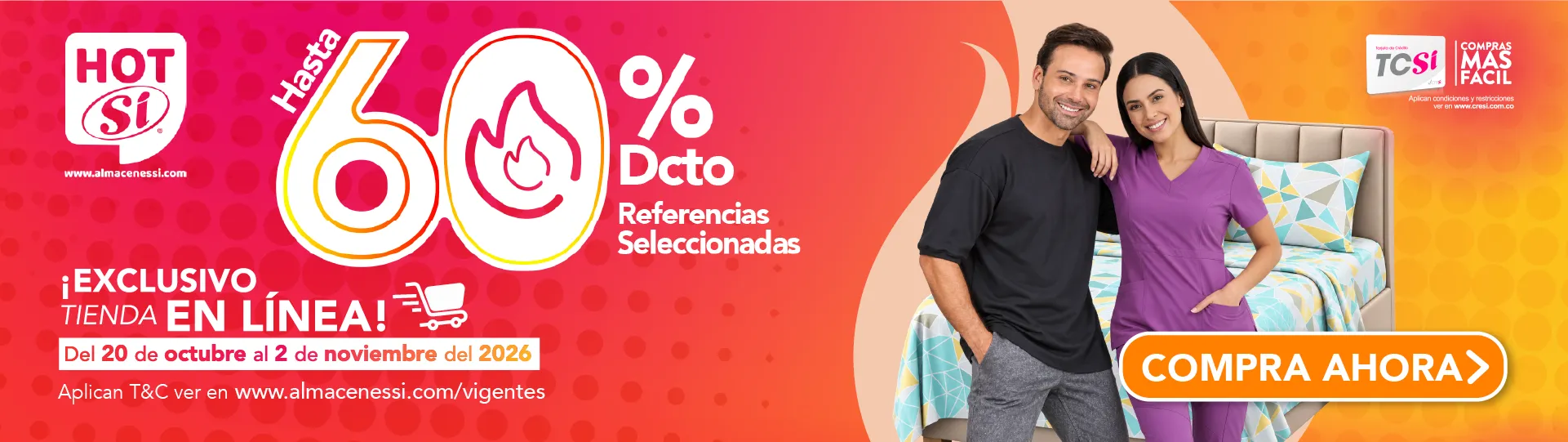 HOT SI- Almacenes Si