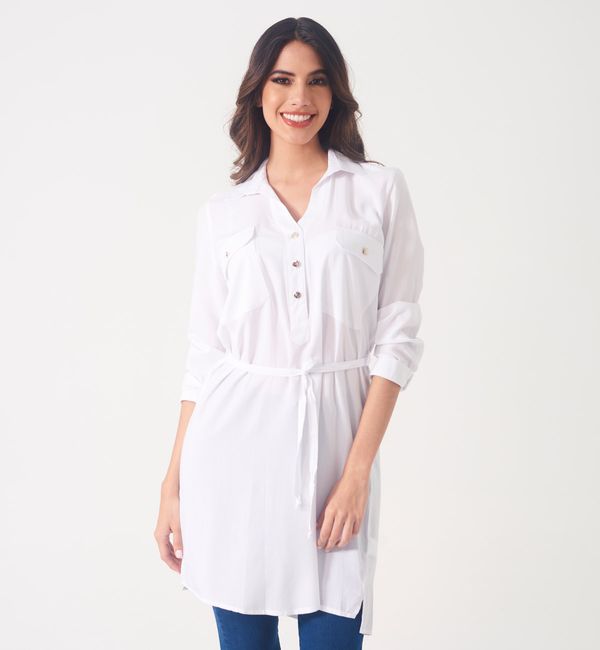 Bluson blanco online mujer