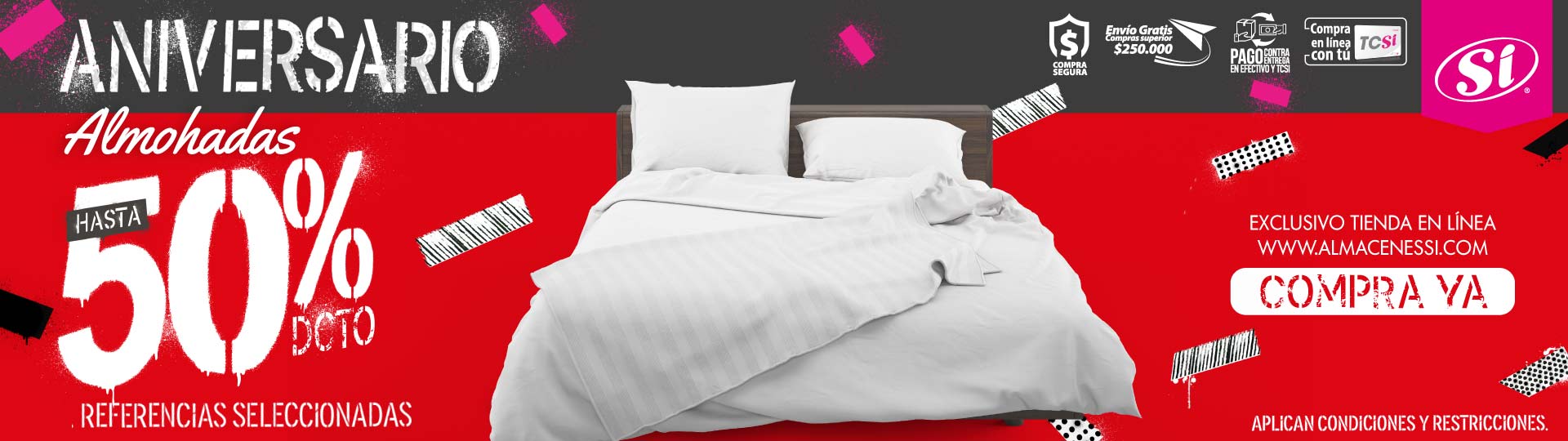 Precios Especiales en nuestro Aniversario | Almacenes Si