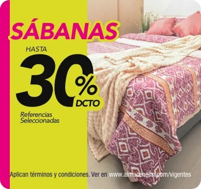 Sábanas - Almacenes Sí