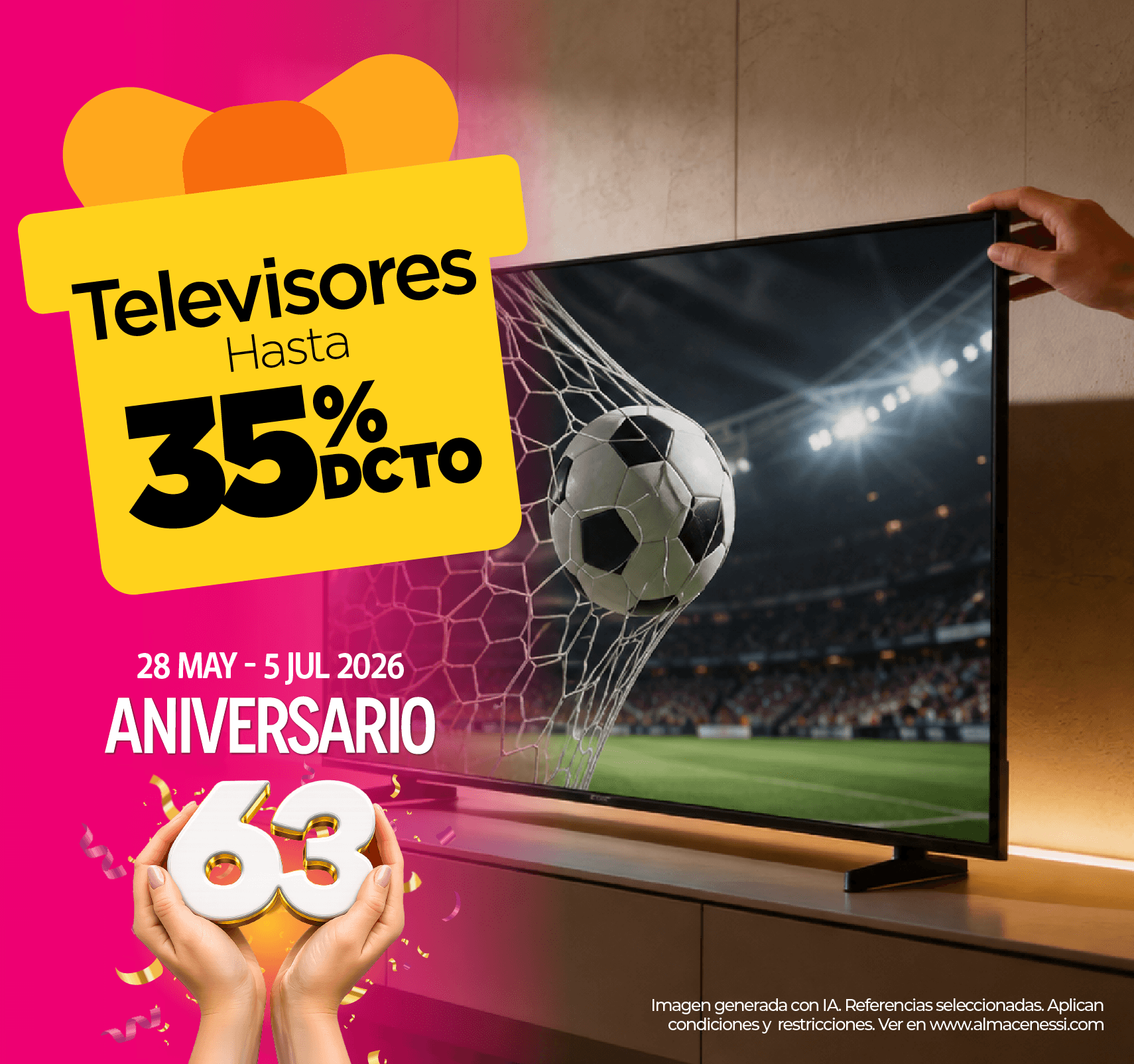 Televisores - Almacenes Sí