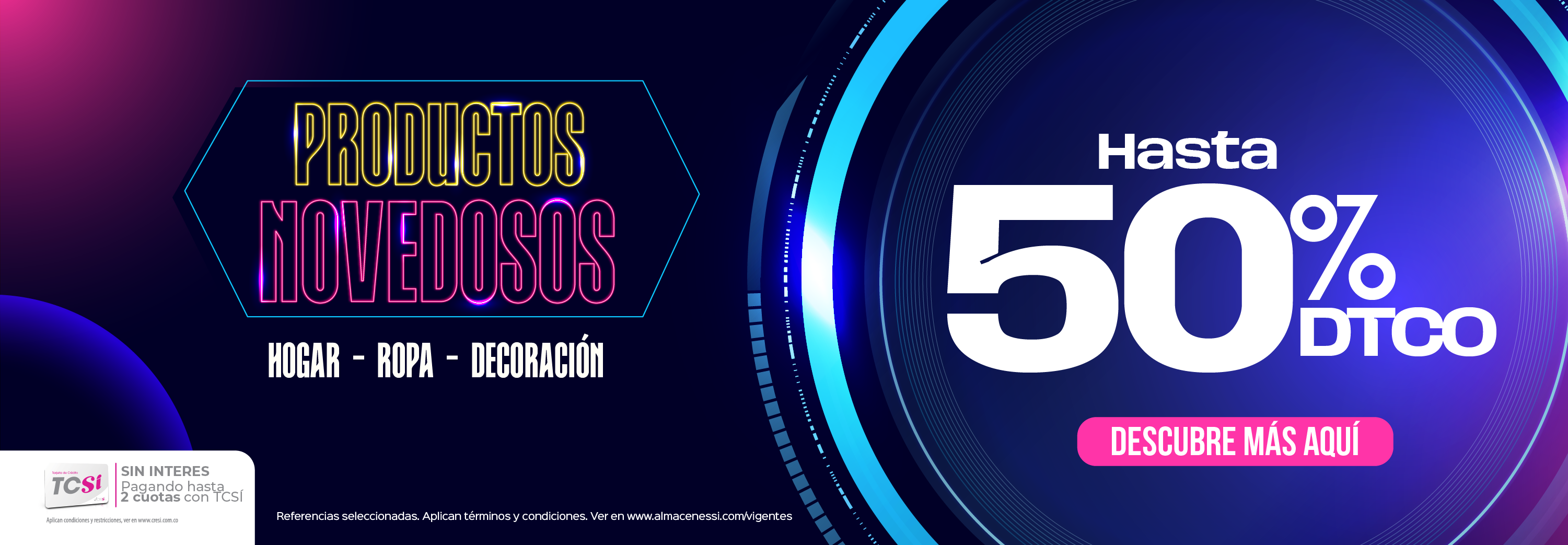 Productos novedosos - Almacenes SI
