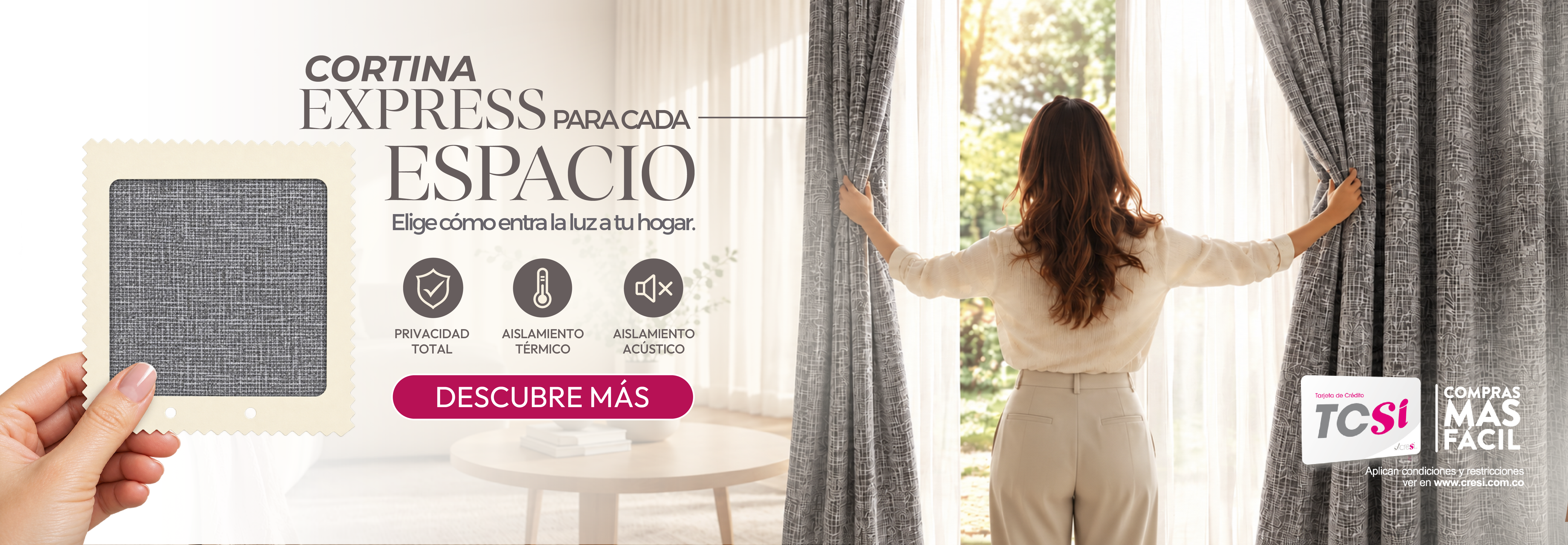 Cortinas paneles express - Almacenes SI
