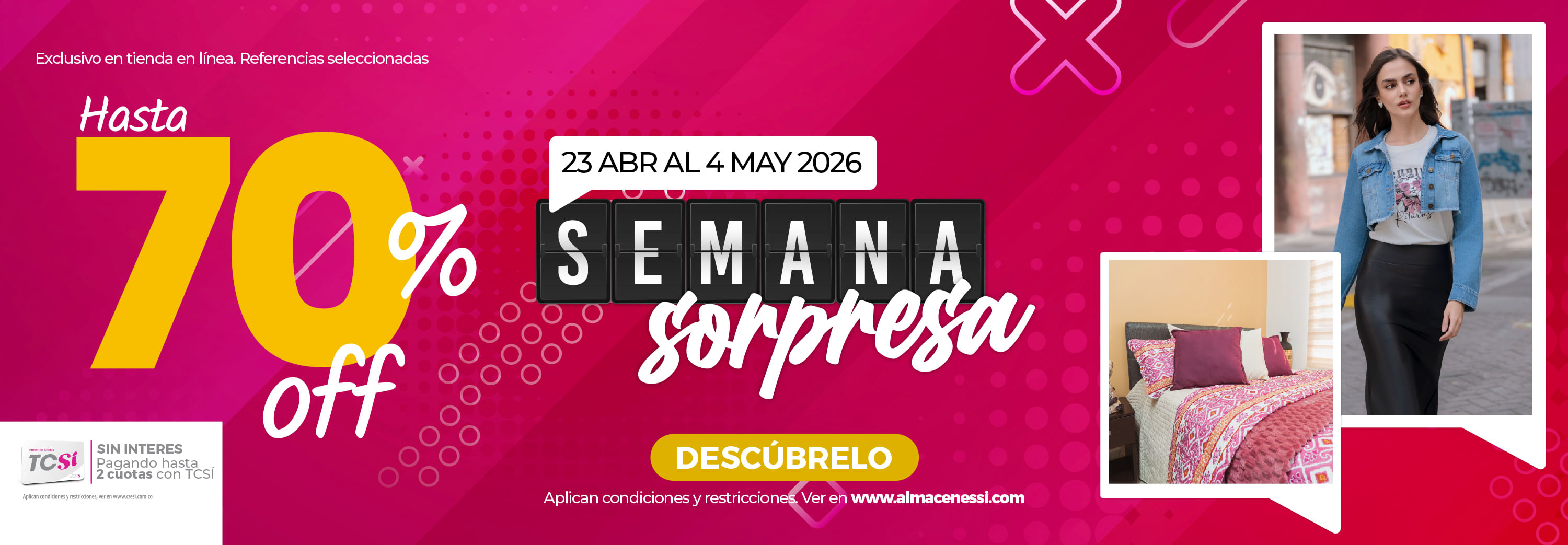 Semana sorpresa - Almacenes SI