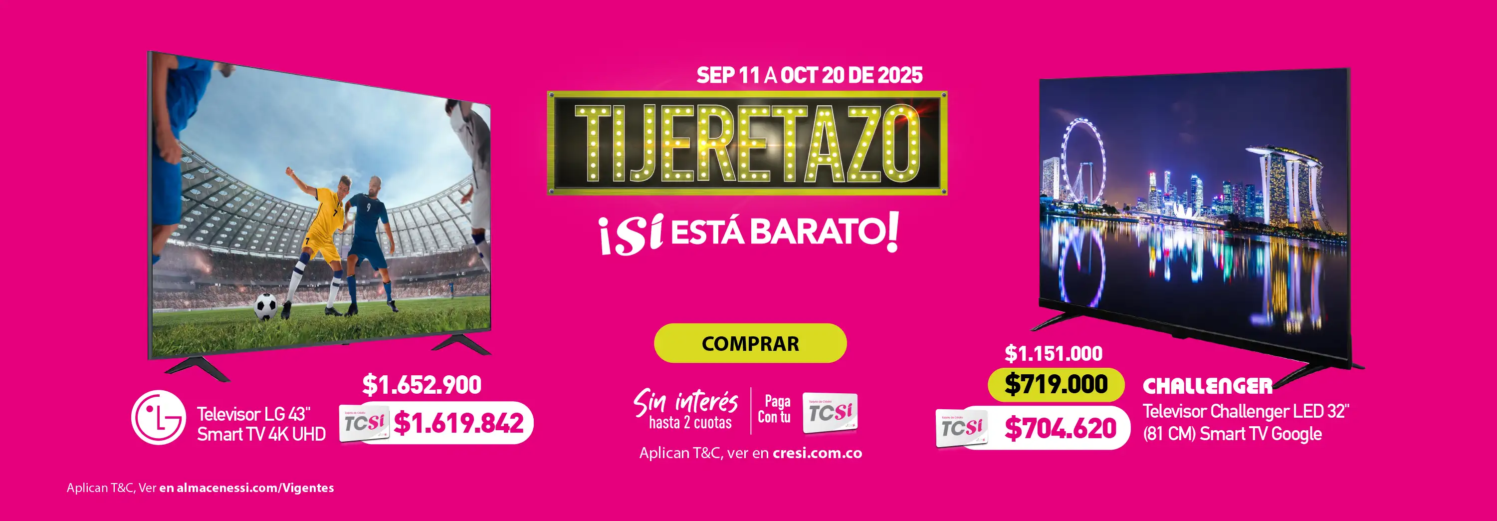 Televisores Si