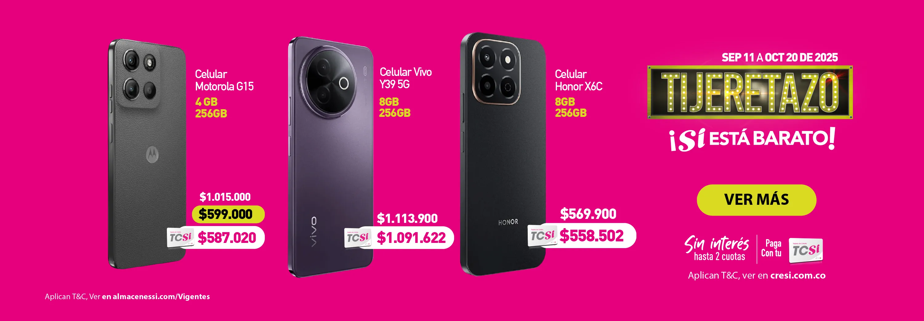 Celulares- Almacenes Si