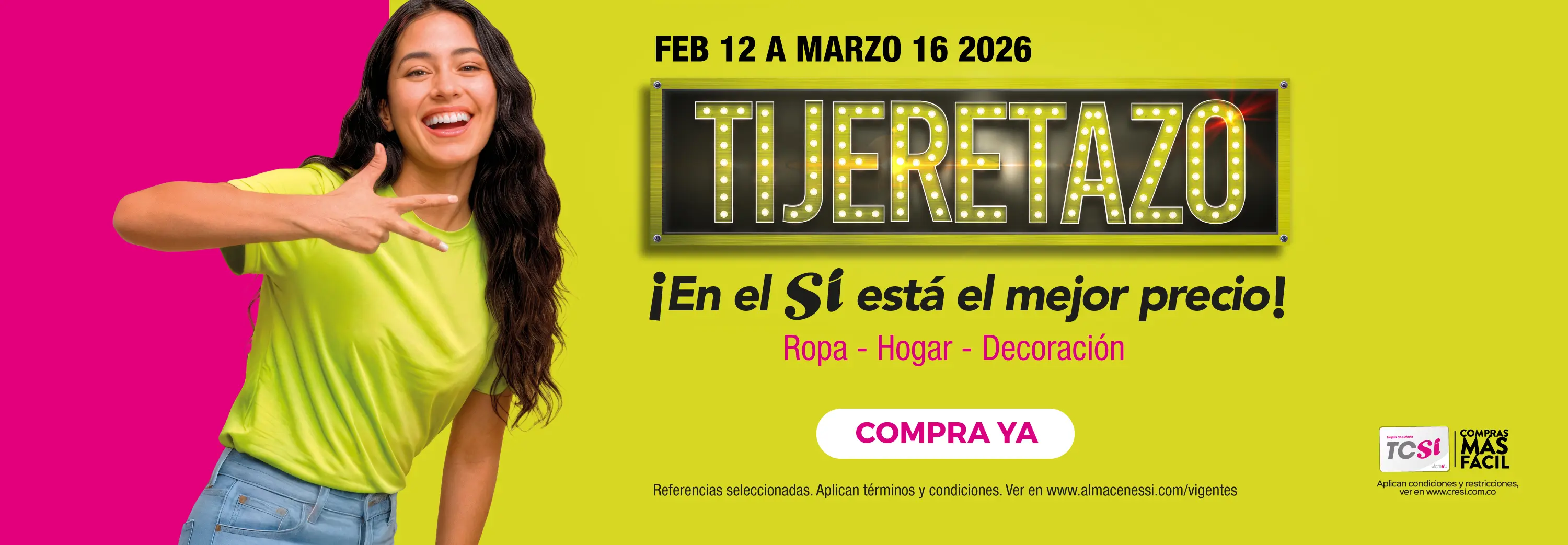 Tijeretazo - Almacenes SI