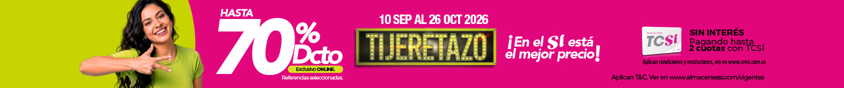 Tijeretazo- Almacenes Si