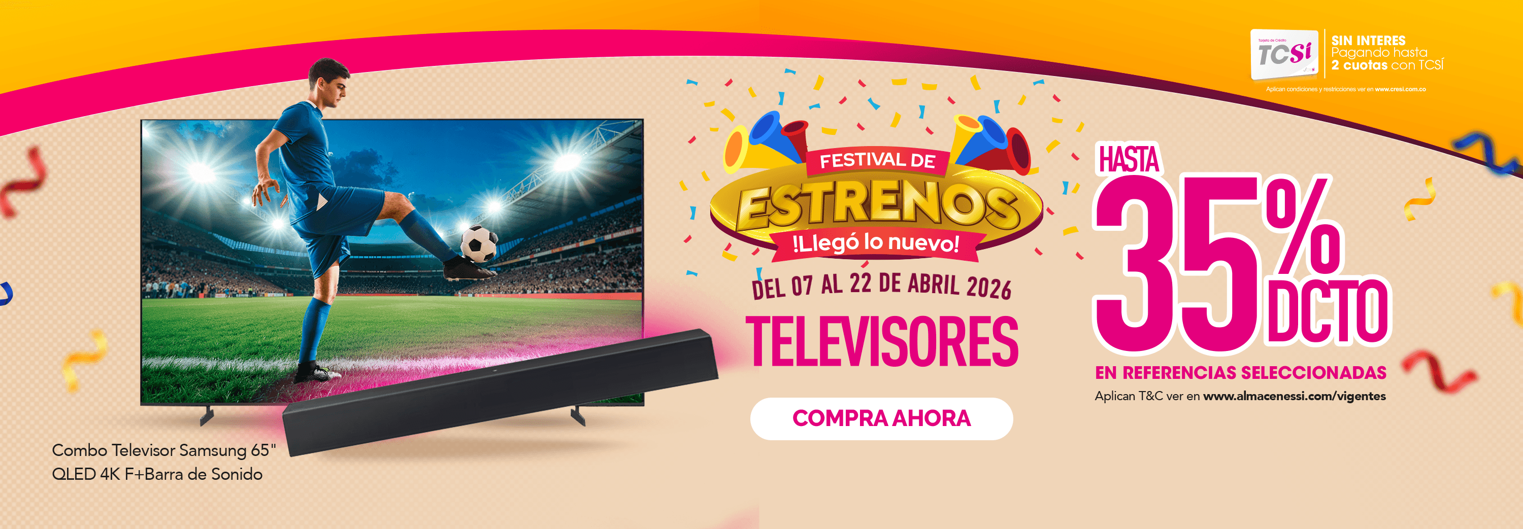 Televisores - Almacenes SI